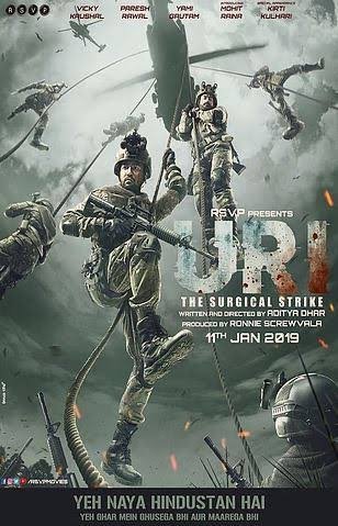 Uri: The Surgical Strike (2019) movie poster | WanderTrend