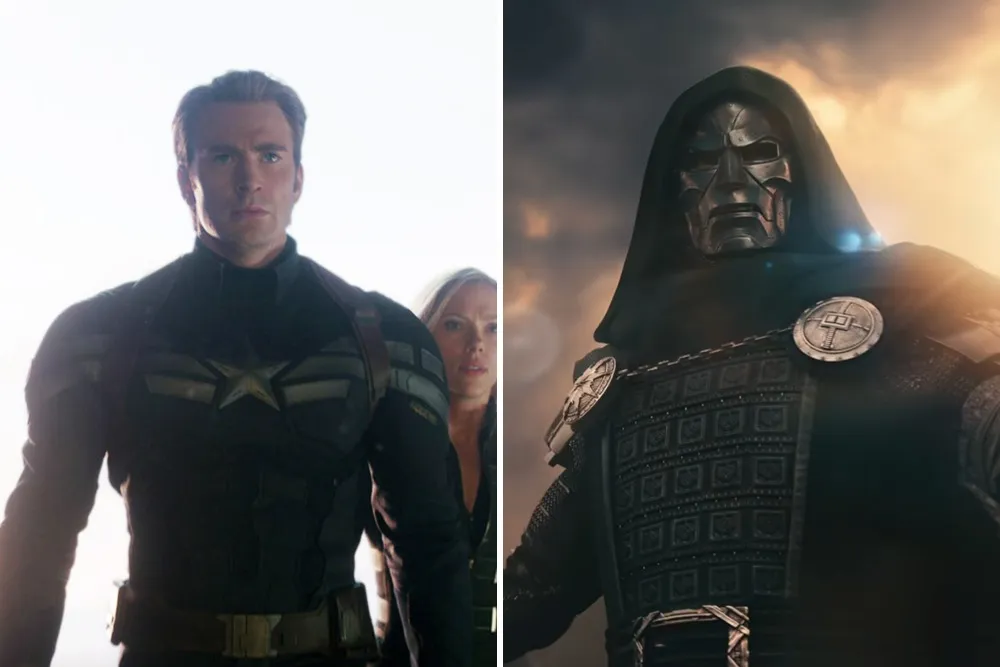 Victor Von Doom forging his ceremonial mask in the Avengers Endgame Encore teaser